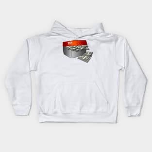 Shoe Box Money Kids Hoodie